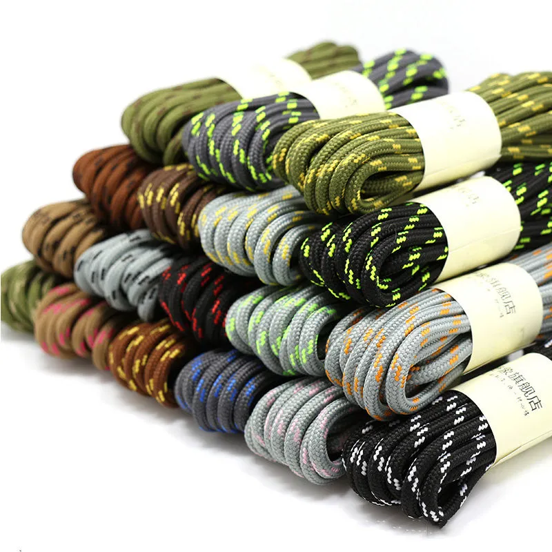 100-160cm Round Shoelaces 17 Colors Sneaker Shoe Laces Sport Boot lace Athletic Shoe String