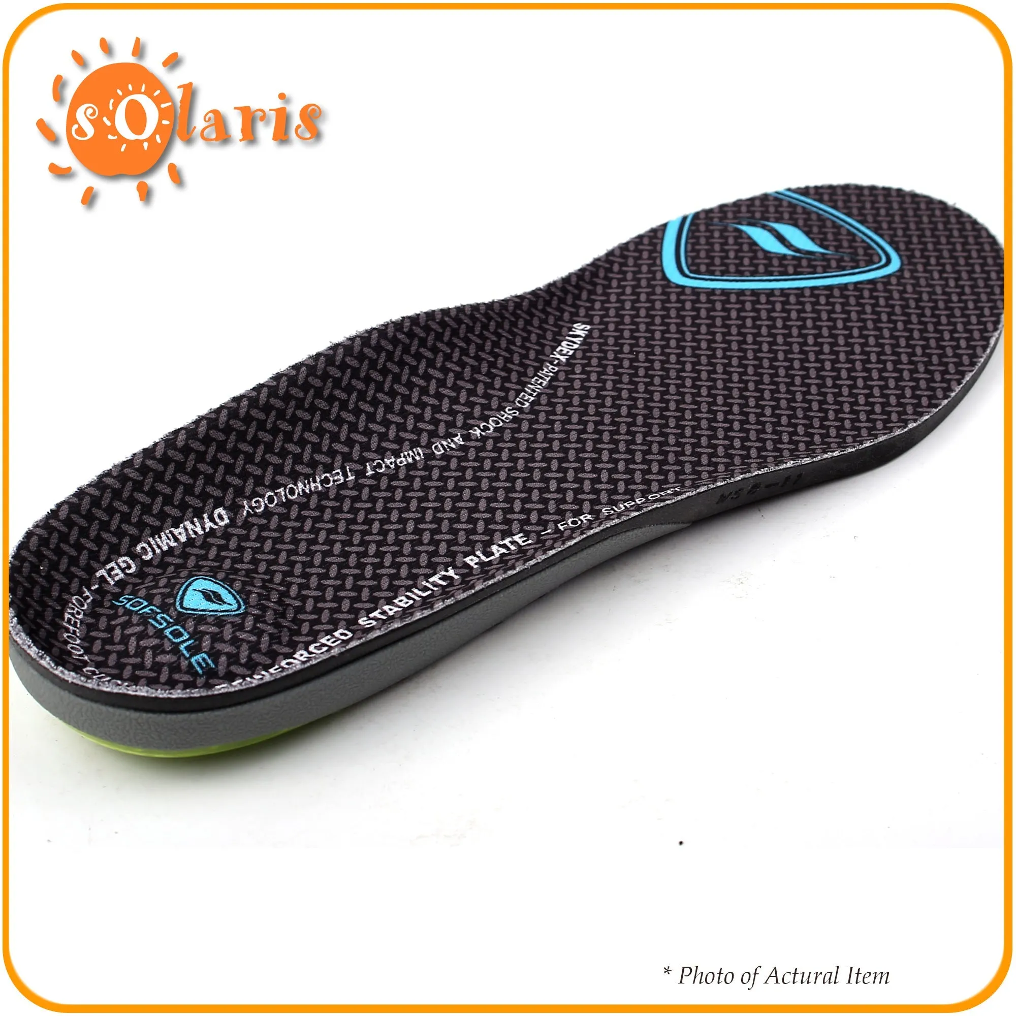 1X Sof Sole Women's AIRR Orthotic Insole Full-Length Gel Shoe Insert US 8-11