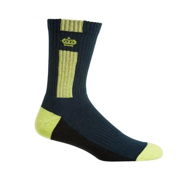 20 X Kinggee Work Socks Multi-Colour Crew