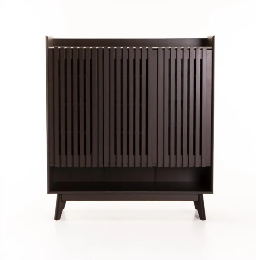 5-Layers Wood Shoe Cabinet Brown (Wenge)