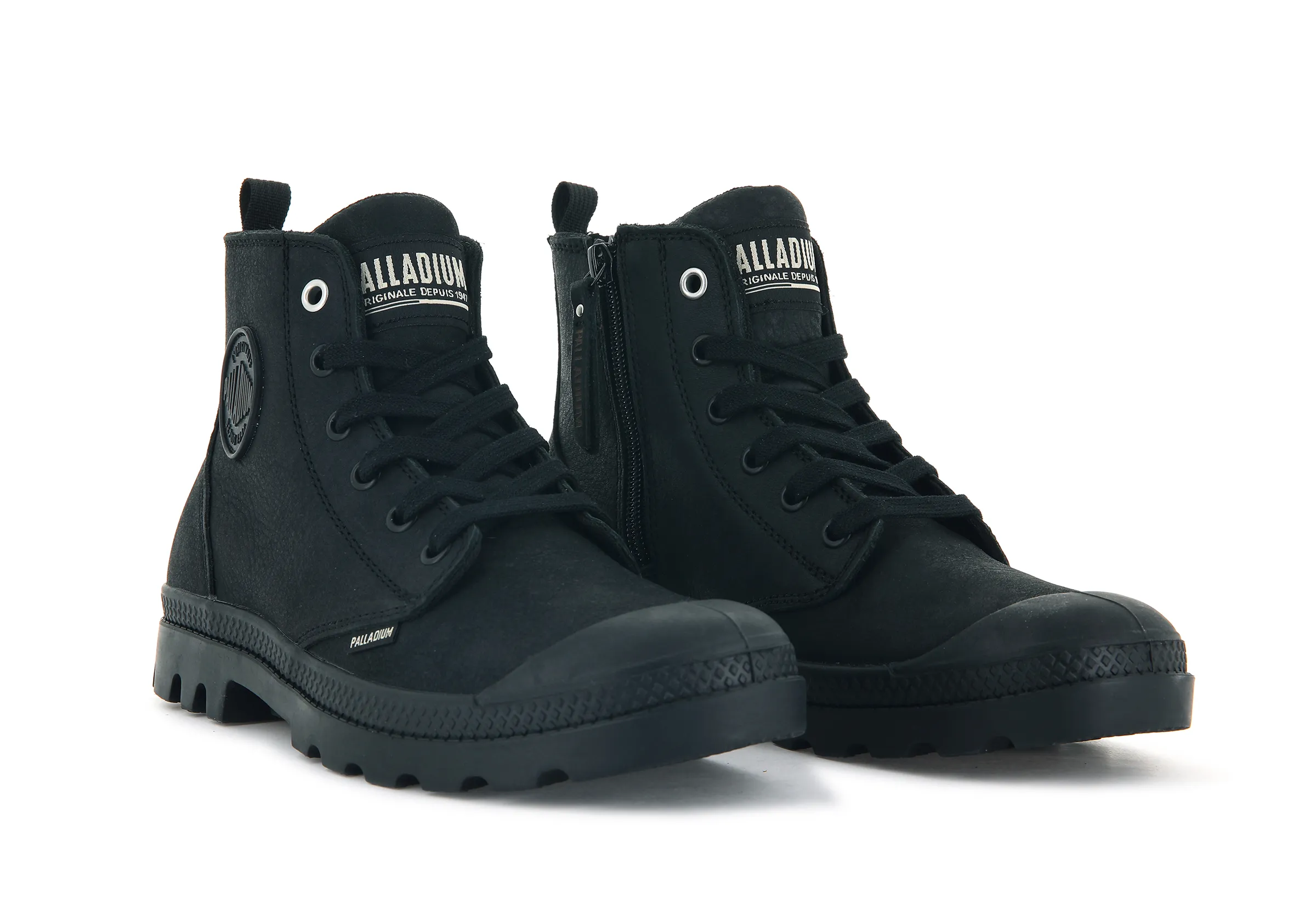 97224-010-M | PAMPA HI ZIP SL | BLACK/BLACK