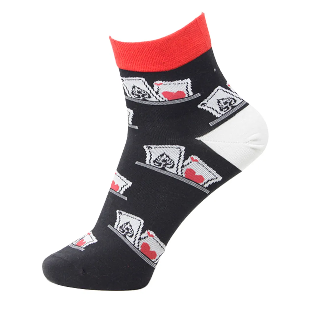 Ace Of Spade - Ankle Socks Bamboo Socks