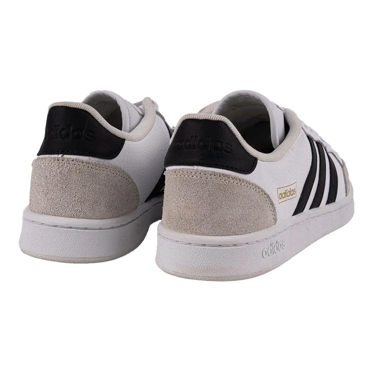 Adidas Grand Court Se Sport Shoes Leather White Colour For Men