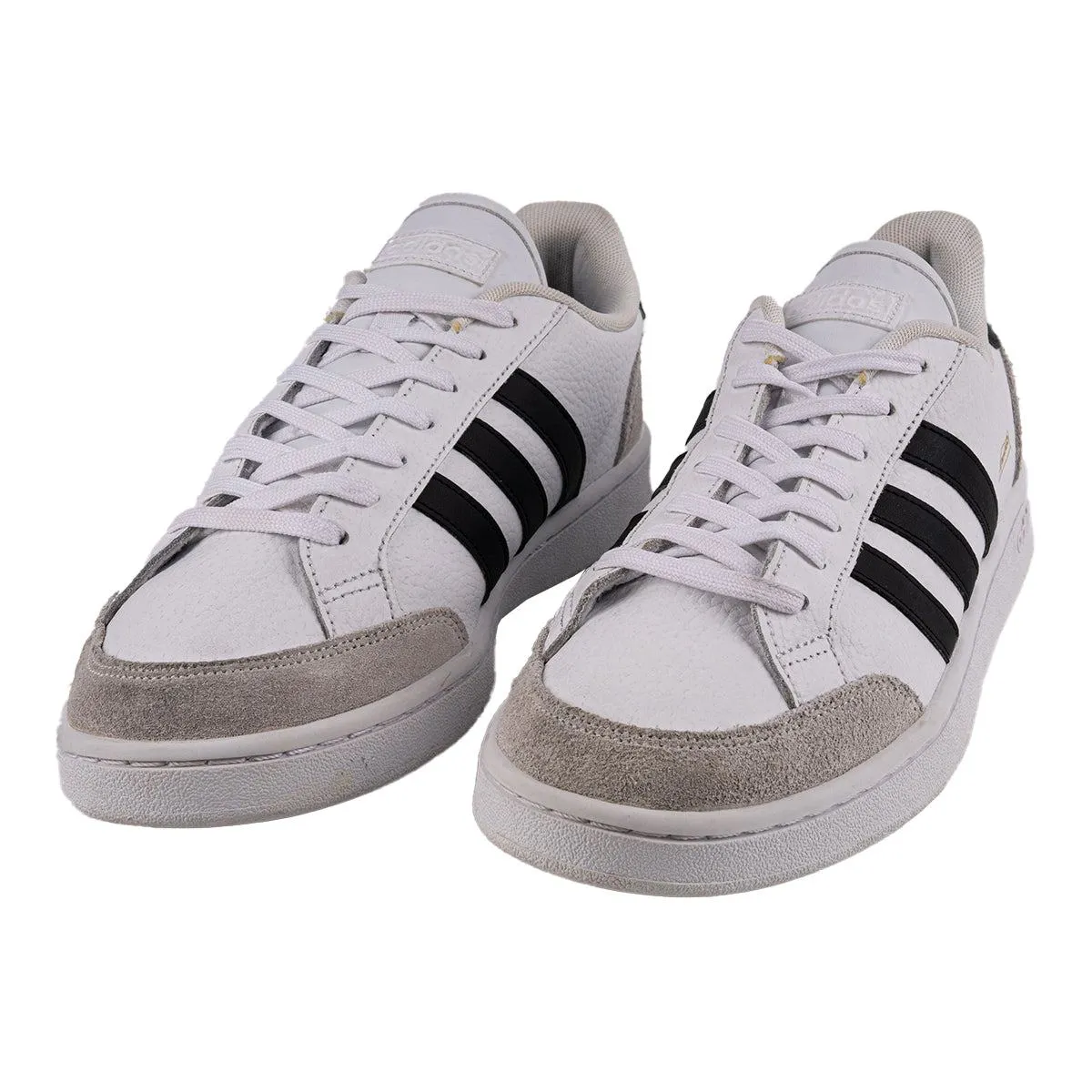 Adidas Grand Court Se Sport Shoes Leather White Colour For Men