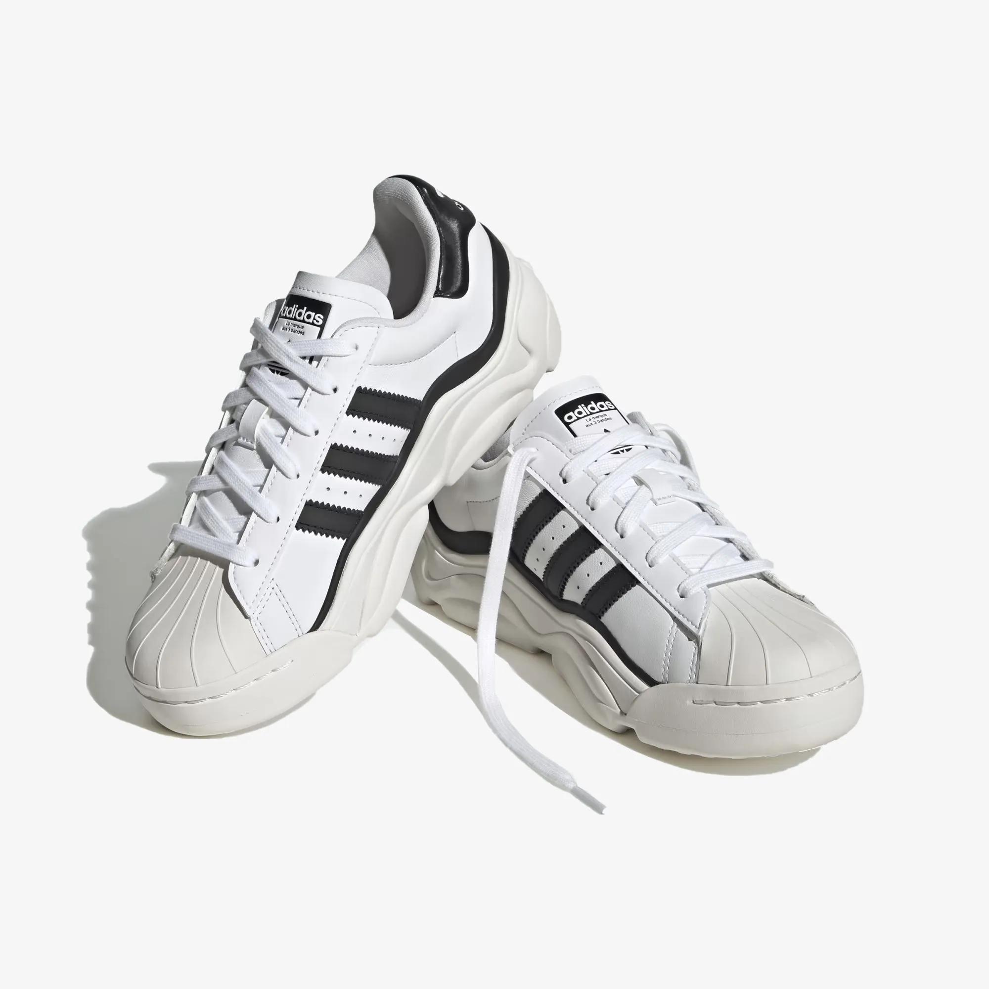 Adidas Originals | WMN'S SUPERSTAR  { WHITE/BLACK