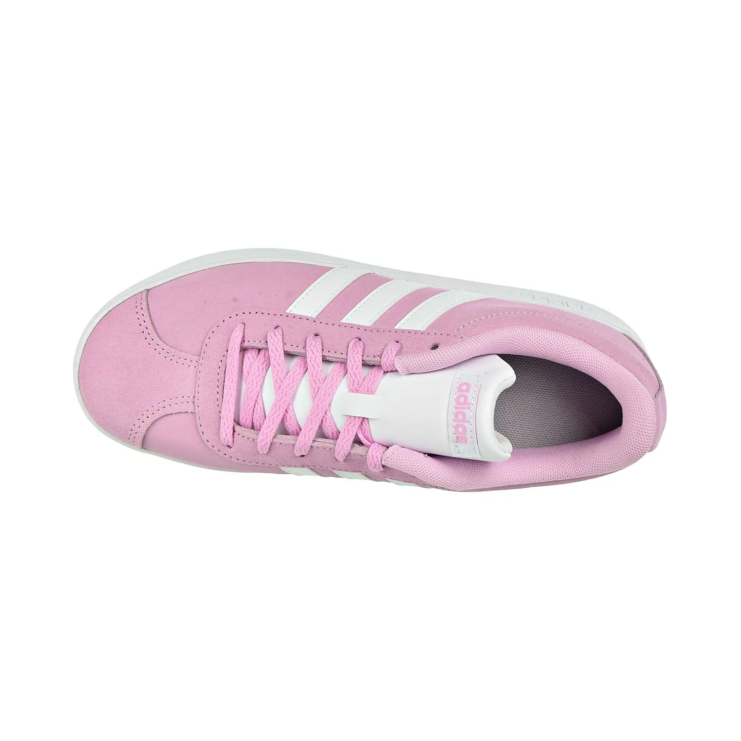 Adidas VL Court 2.0 Kids Shoes Pink/White