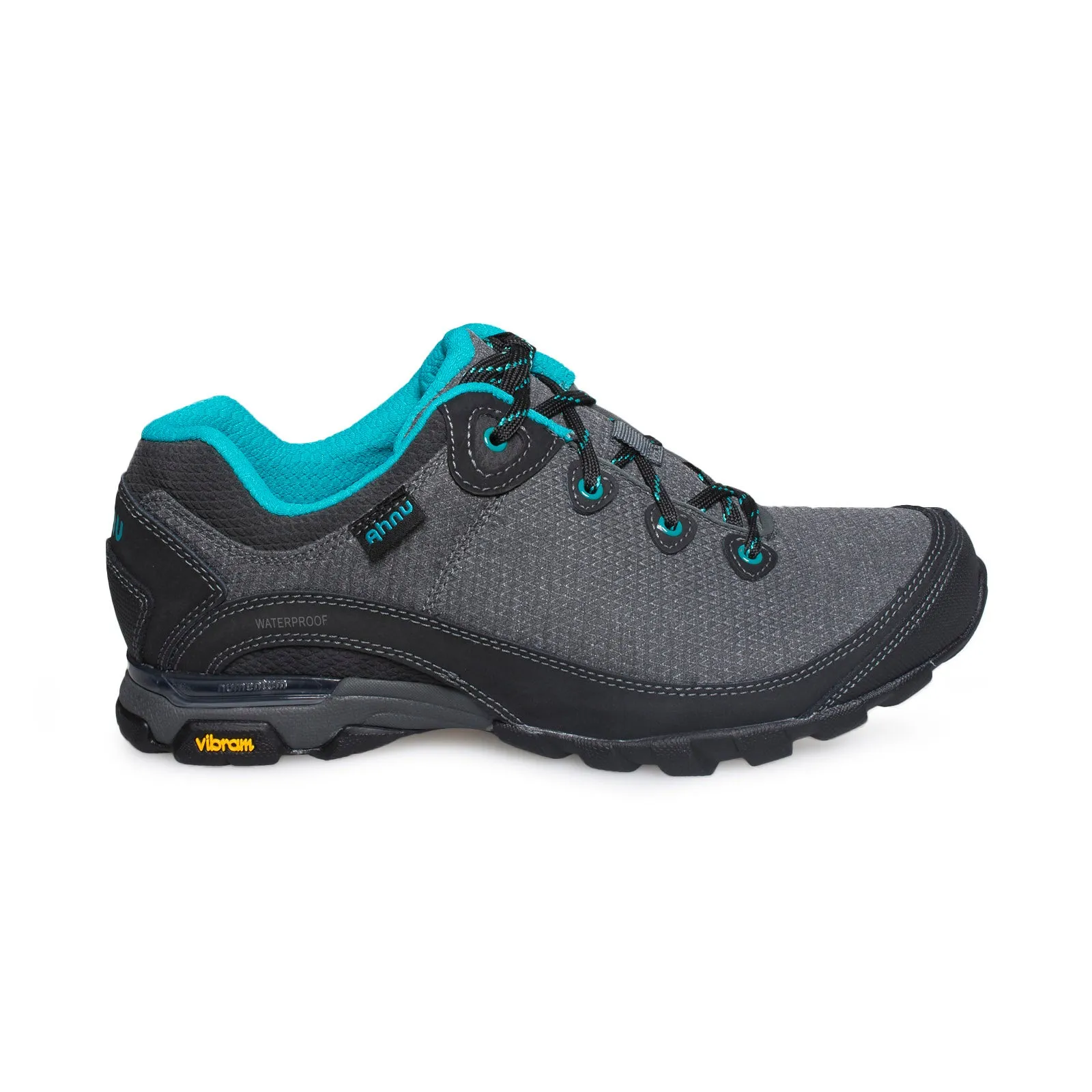 AHNU Sugarpine II Waterproof Black Sneakers - Women's