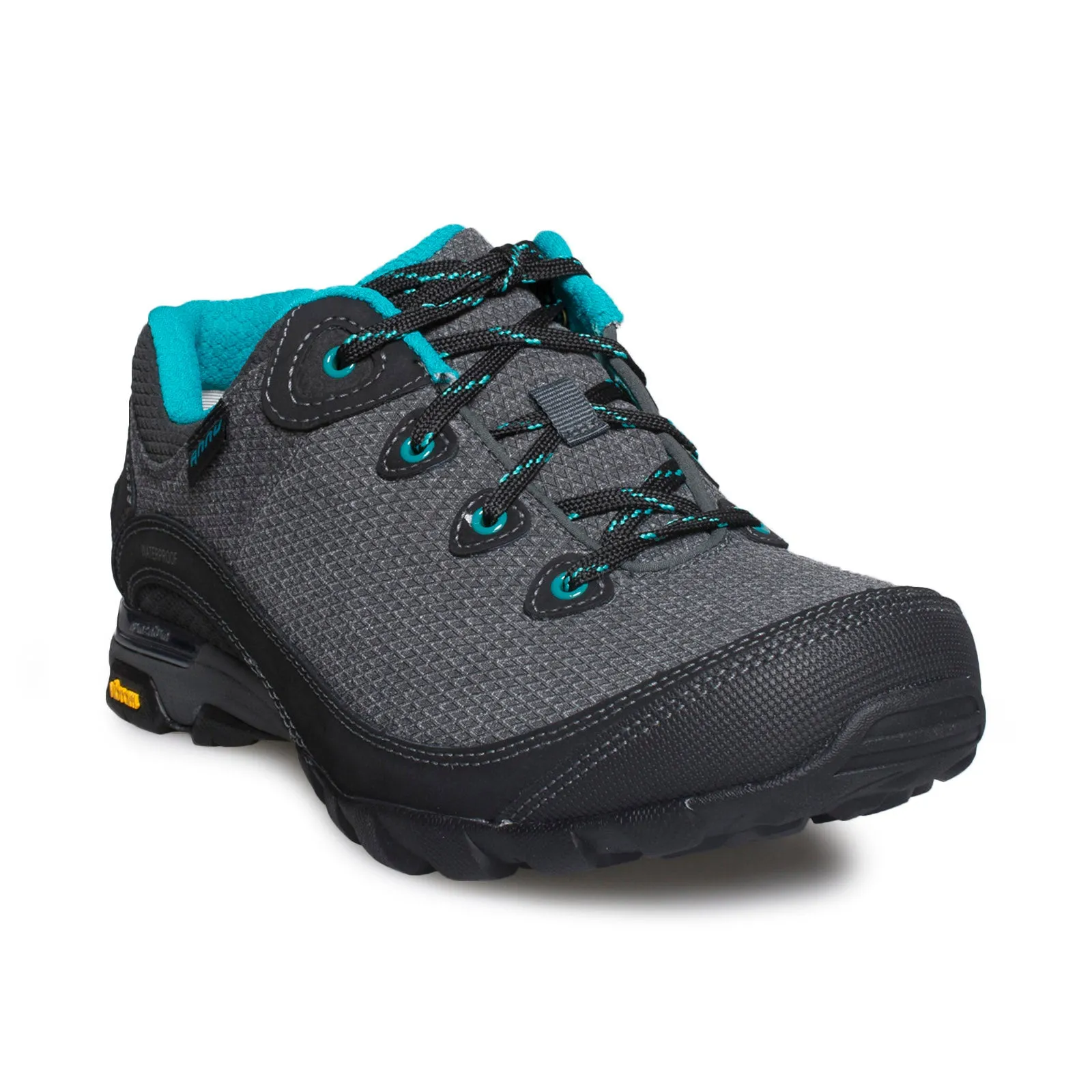 AHNU Sugarpine II Waterproof Black Sneakers - Women's