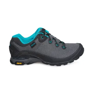 AHNU Sugarpine II Waterproof Black Sneakers - Women's