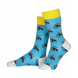 Arctic Sky Bamboo Socks