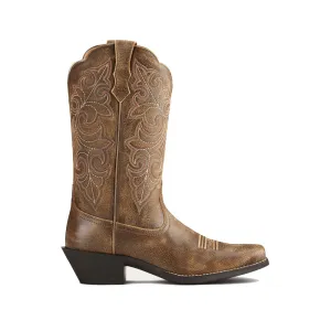 ARIAT ROUND UP SQUARE TOE VINTAGE BOMBER - WOMENS