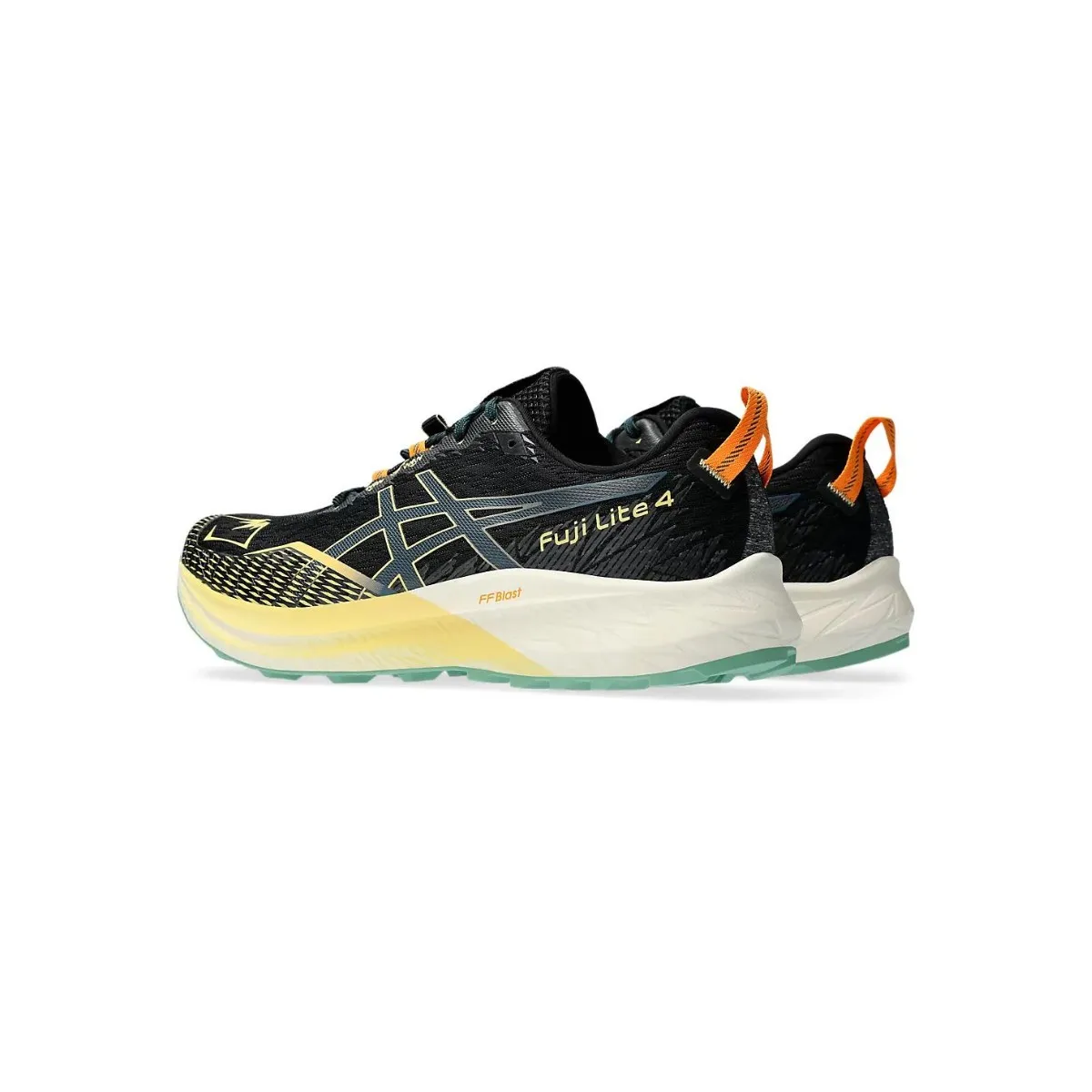 Asics Fuji Lite 4 Black Green SS24 Sneakers