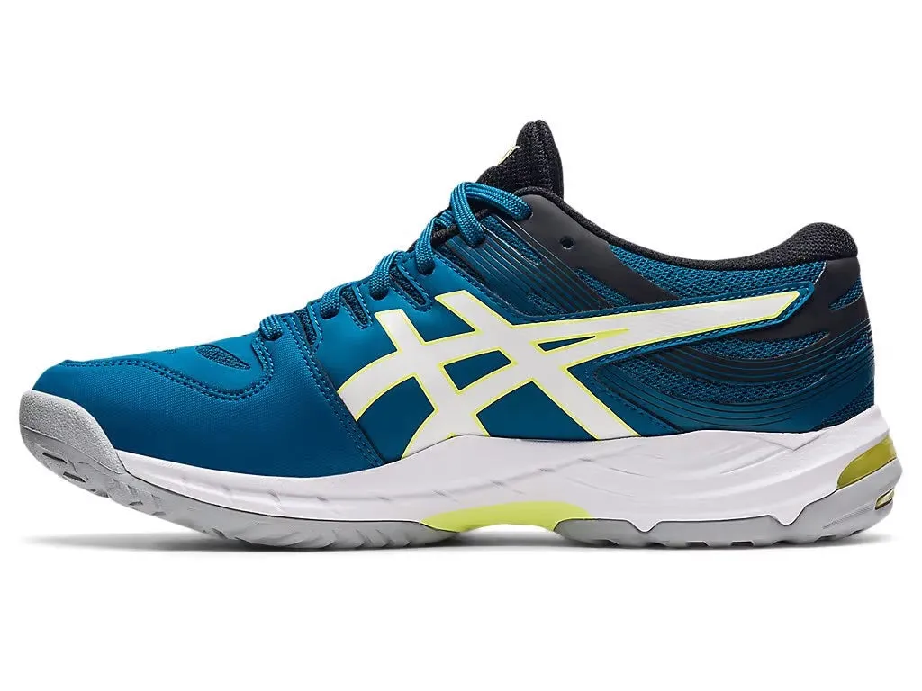 Asics Gel Beyond 6 Badminton Shoes - Deep Sea Teal/White