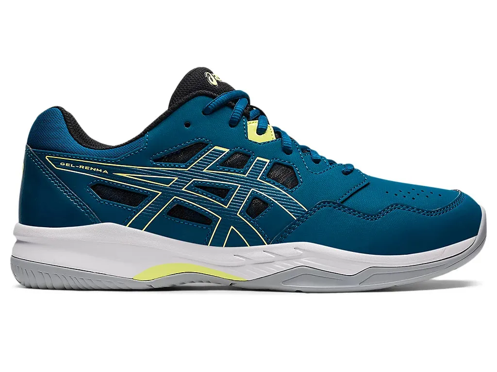 Asics Gel-Renma Men's Badminton Shoe - Deep Sea Teal/Glow Yellow