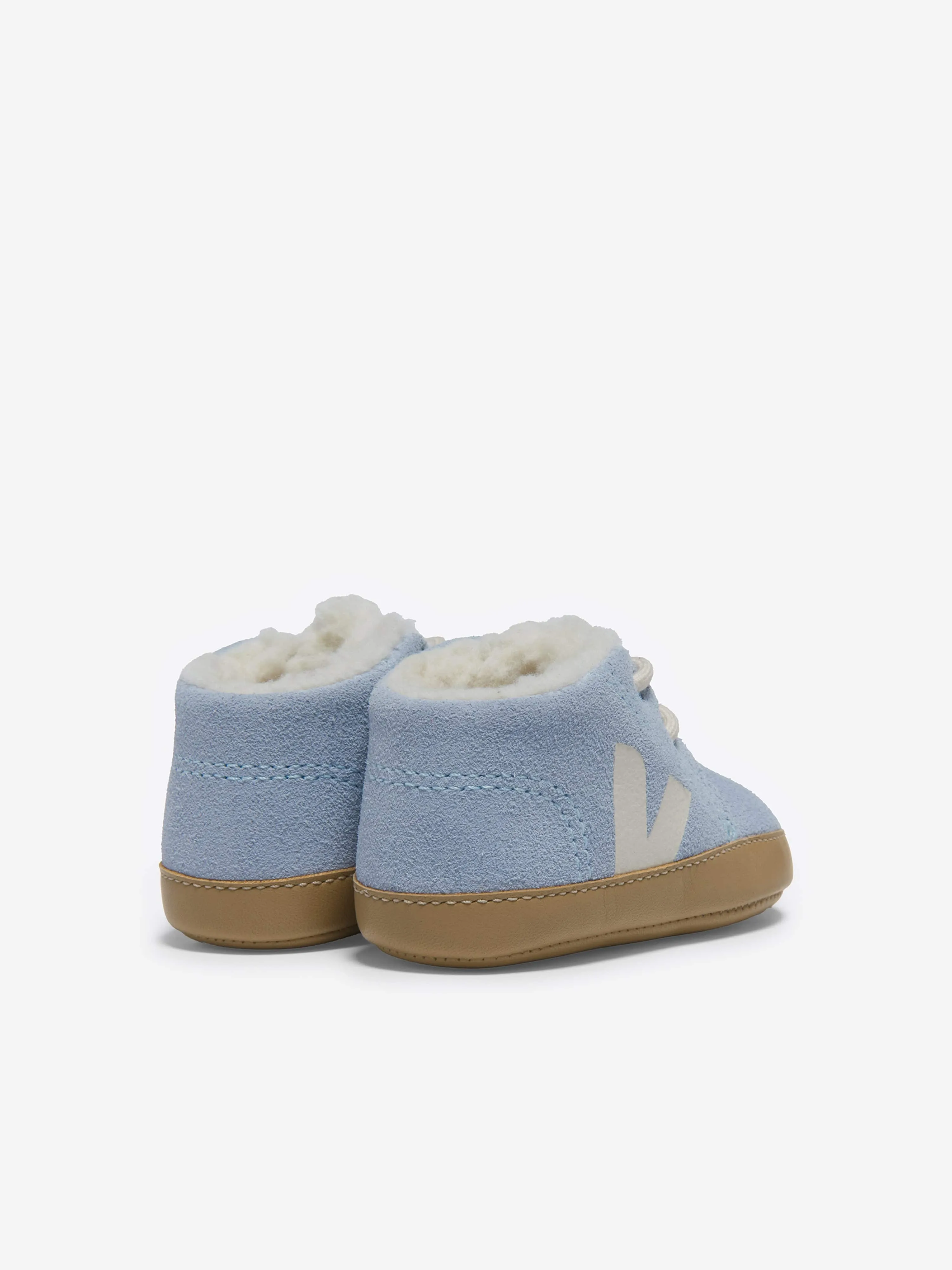 Baby Suede Pierre Trainers in Blue