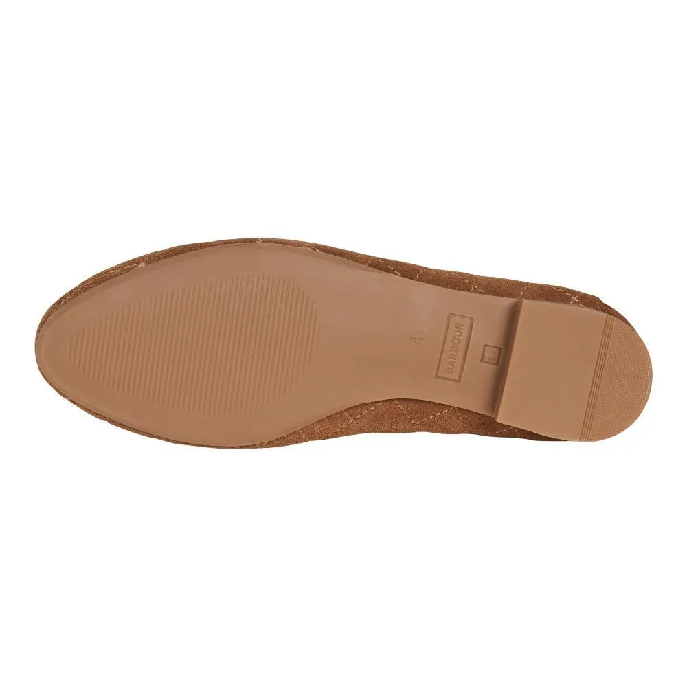 Barbour Esme Ladies Loafer - Cognac Suede