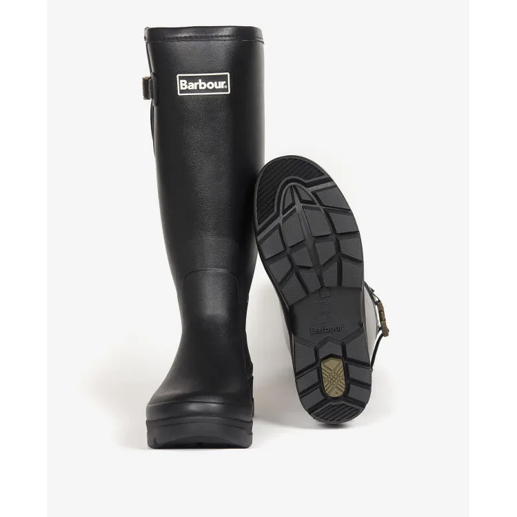 Barbour Men's Tempest Neoprene Lined Wellington Boots - Black