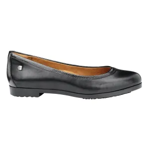 BB594-42 Shoes for Crews Womens Reese Slip On Shoes Black Size 42