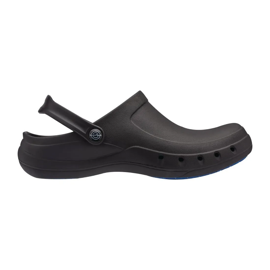 BB678-39.5 WearerTech Revive Clog Black Size 6