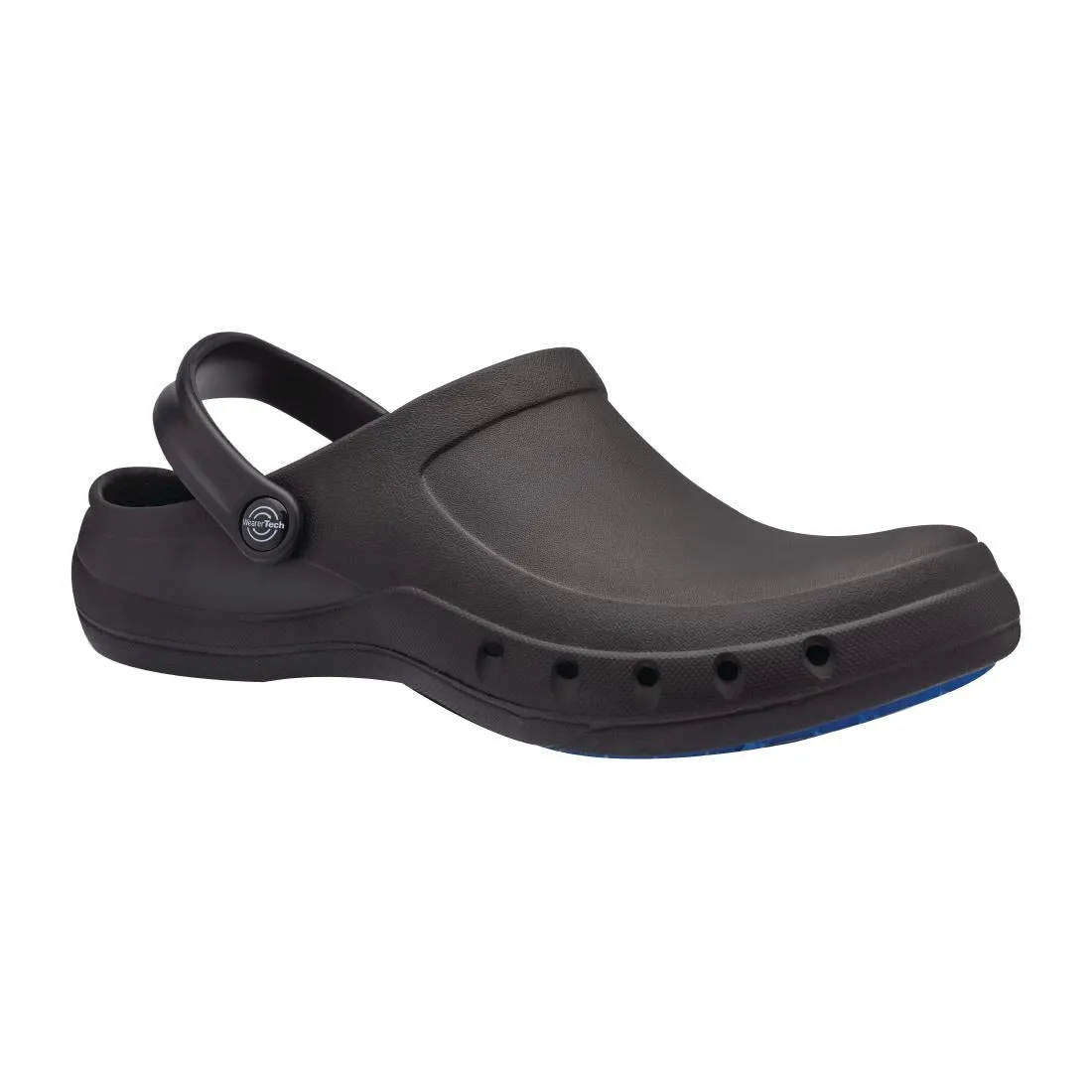 BB678-39.5 WearerTech Revive Clog Black Size 6