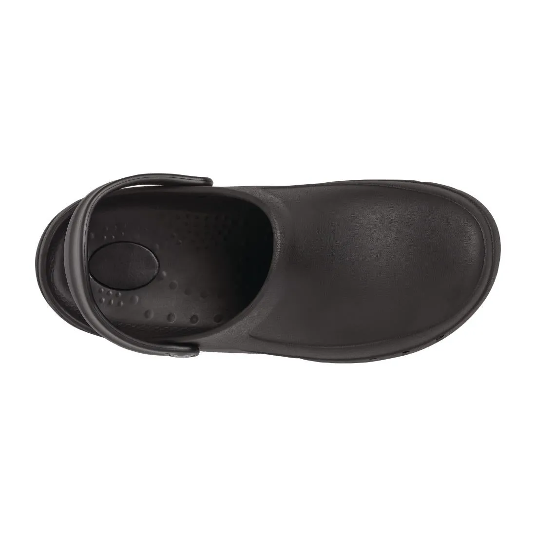 BB678-39.5 WearerTech Revive Clog Black Size 6