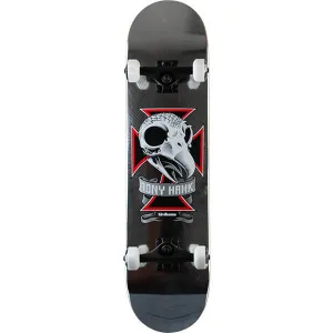 Birdhouse Hawk Skull II Chrome Skateboard Complete, 7.75"