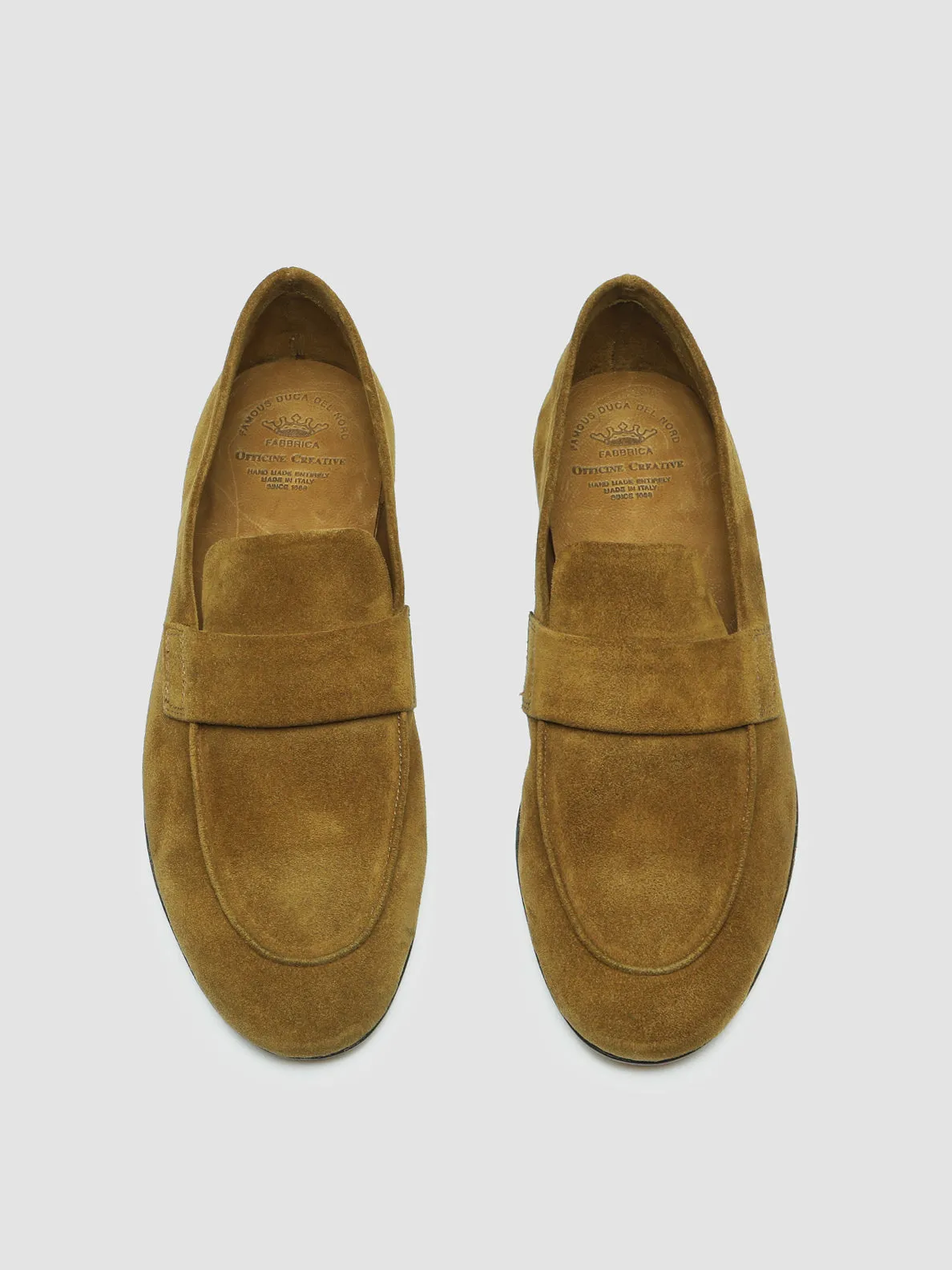 BLAIR 001 - Brown Suede Loafers