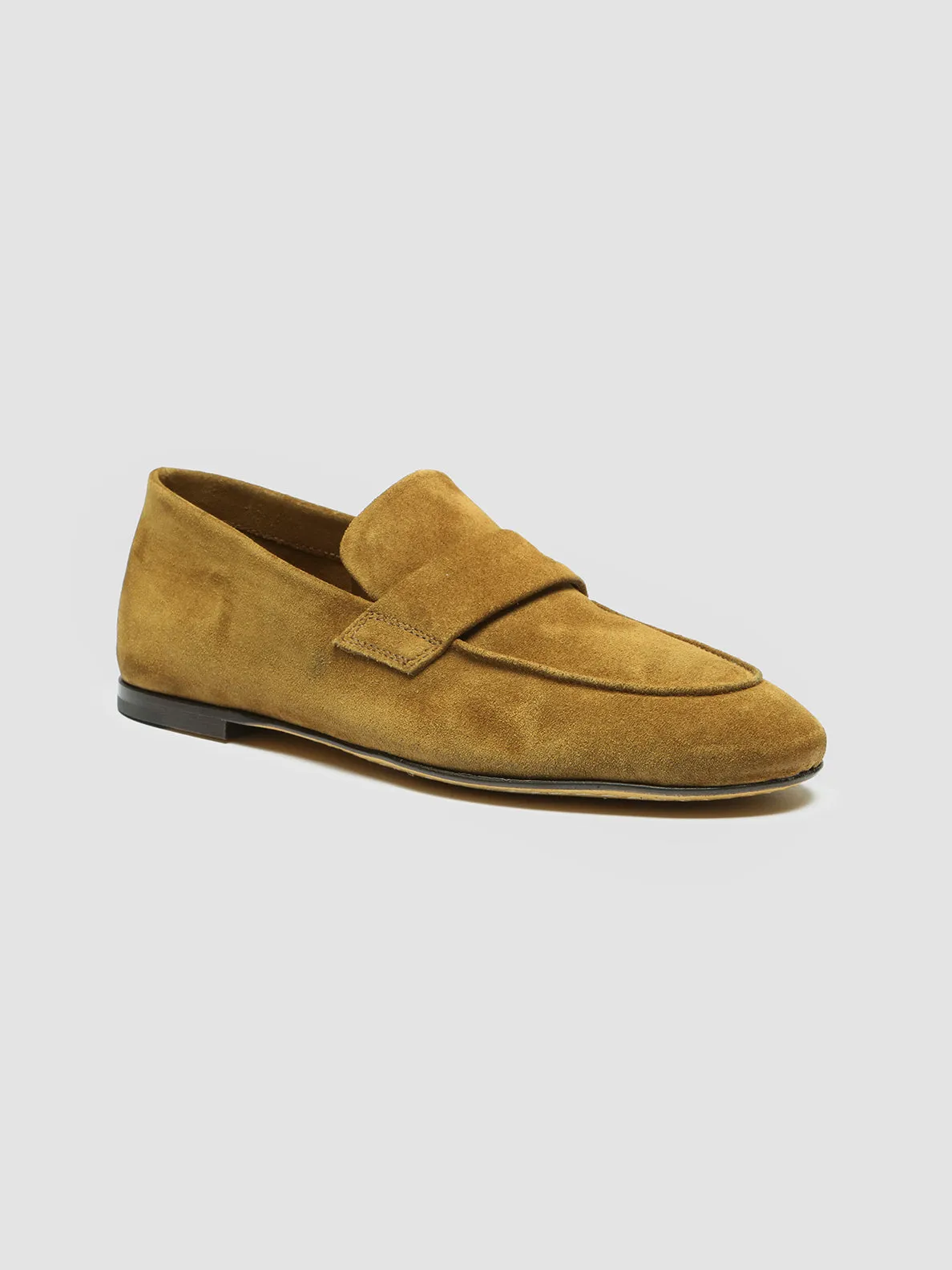 BLAIR 001 - Brown Suede Loafers