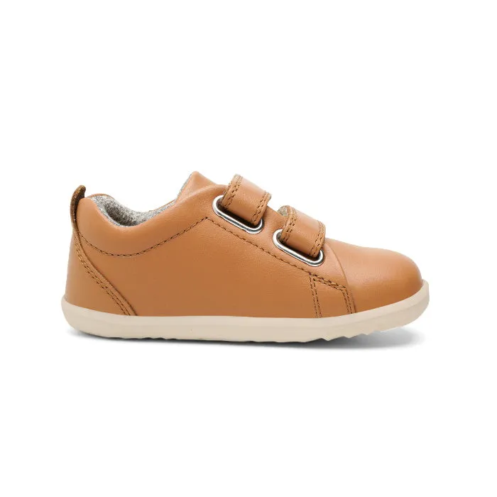 Bobux Step Up Grass Court Trainer 728949 Caramel Tan