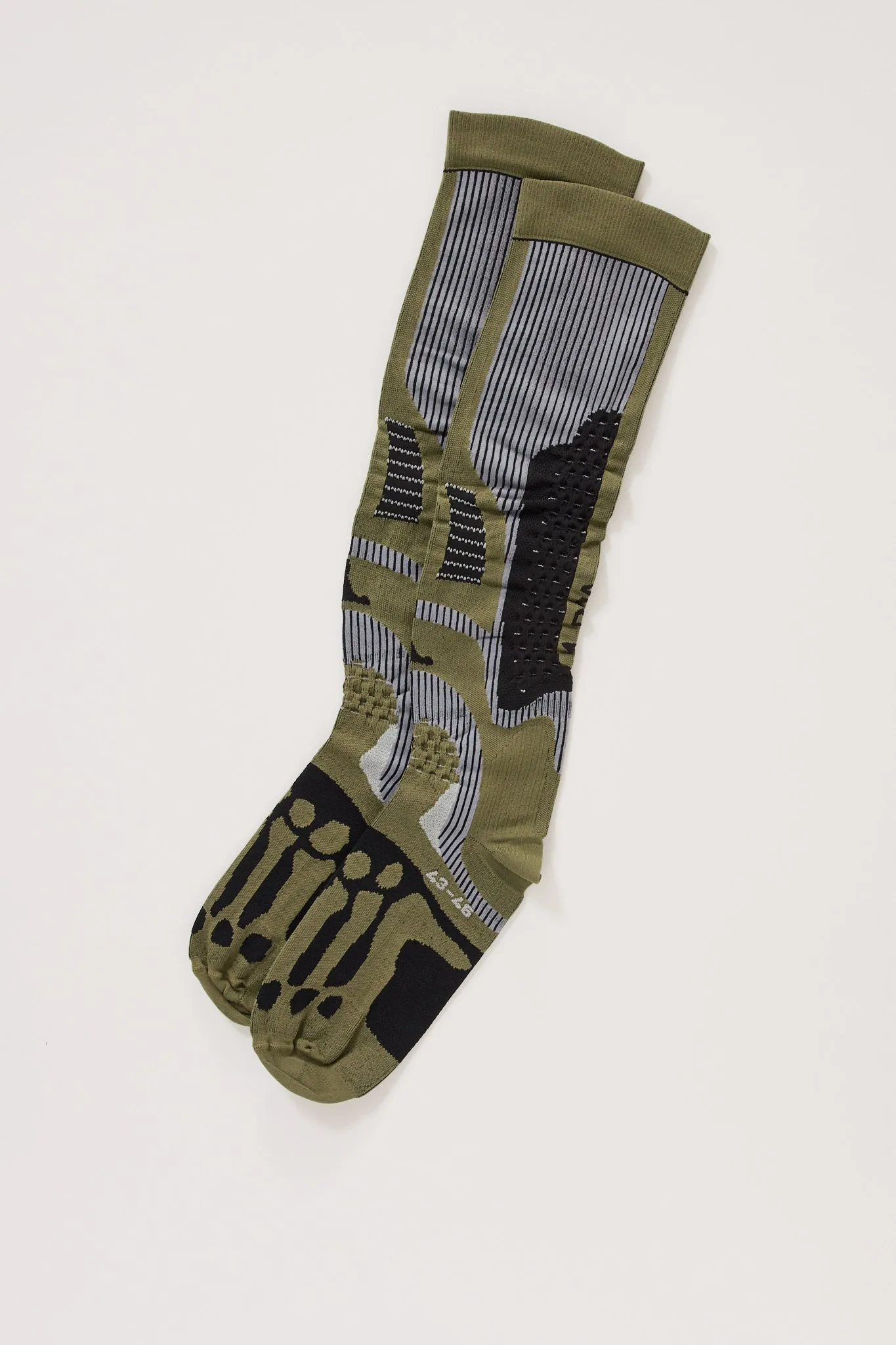 Bones Long Socks Military Green