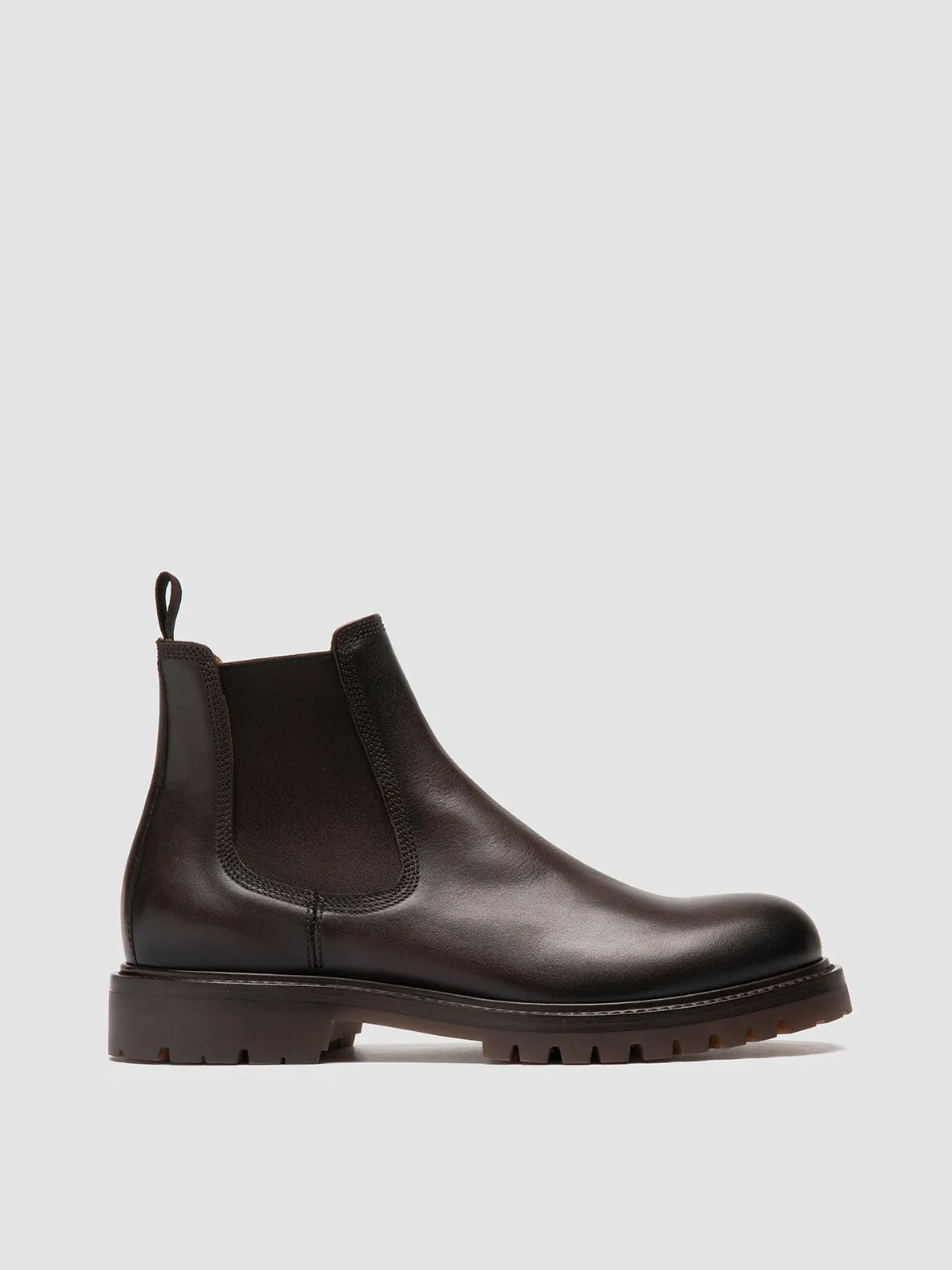 BOSS 004 - Brown Leather Chelsea Boots