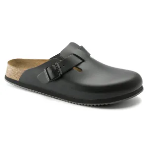 Boston Super Grip Black Clog (60194)