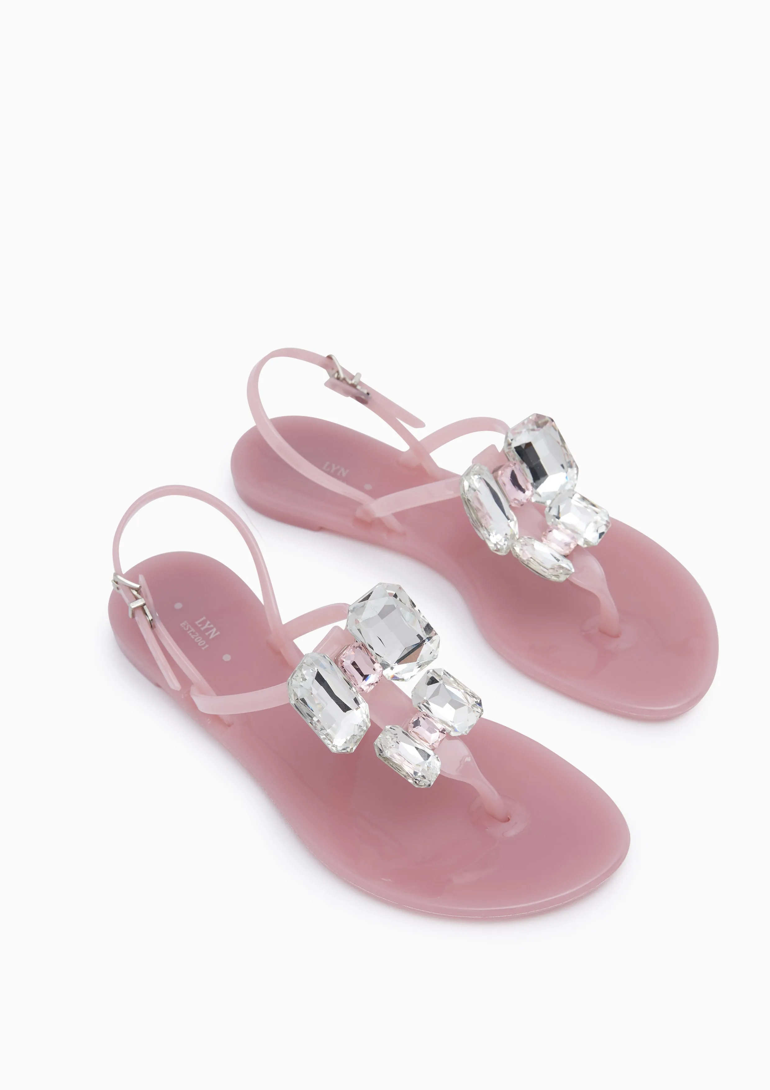 Bowy Flat Slingbacks - Pink