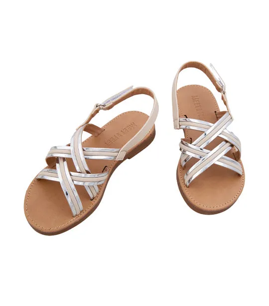 Brenda Kids Sandals for Girls - Beige