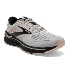 Brooks Women's 120353 035 Adrenaline GTS 22 Grey Rose Black Cushion Support Running Shoes