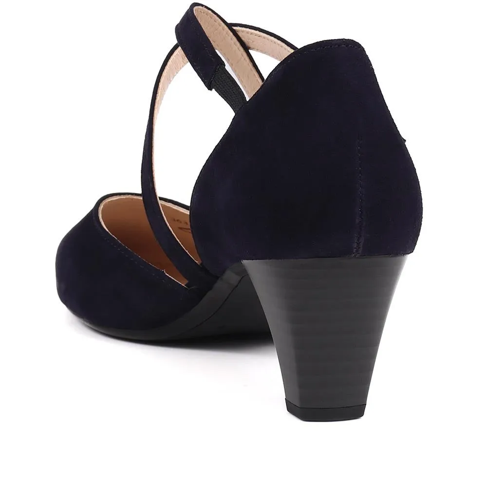 Callow Heeled Court Shoes - GAB29598 / 314 566