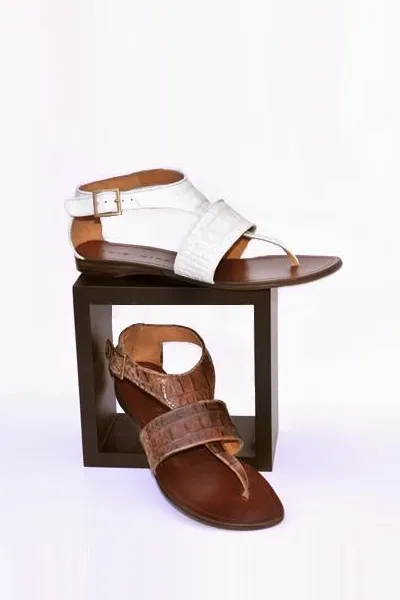 Chie Mihara Jonas in White & Brown