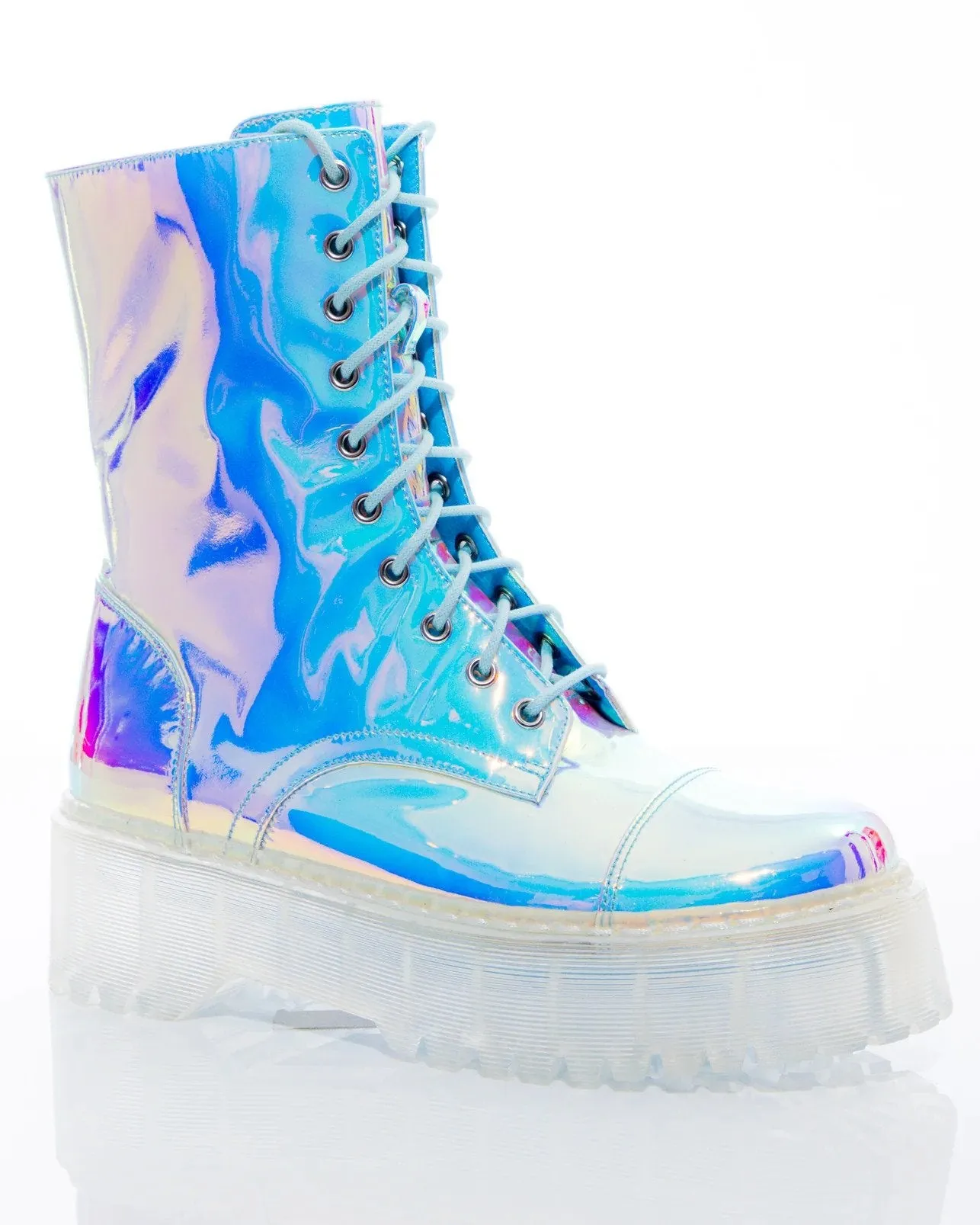 Cloudwalker Holographic Combat Boots