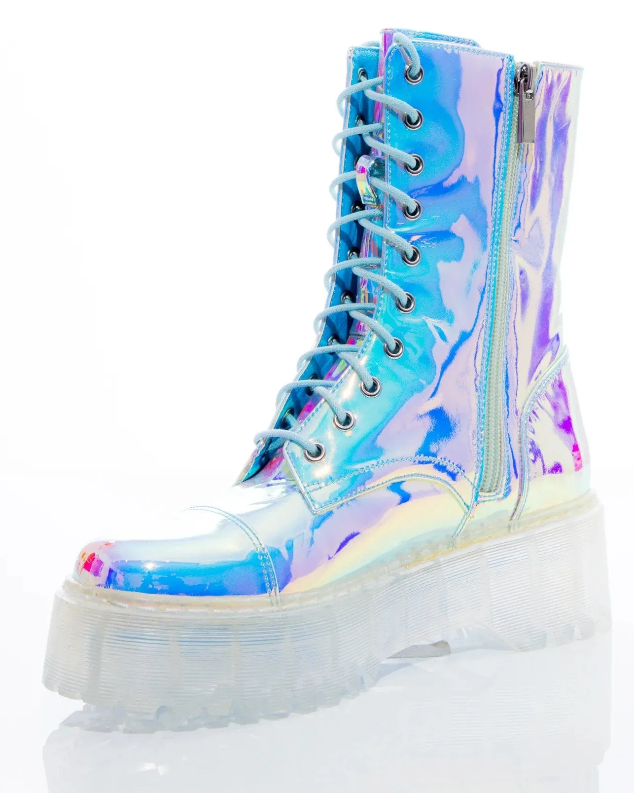 Cloudwalker Holographic Combat Boots