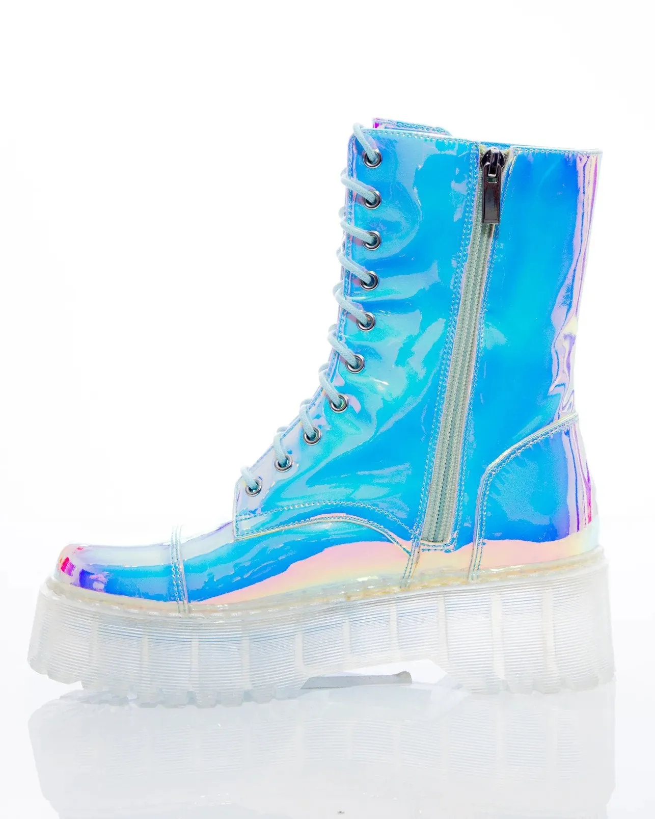 Cloudwalker Holographic Combat Boots