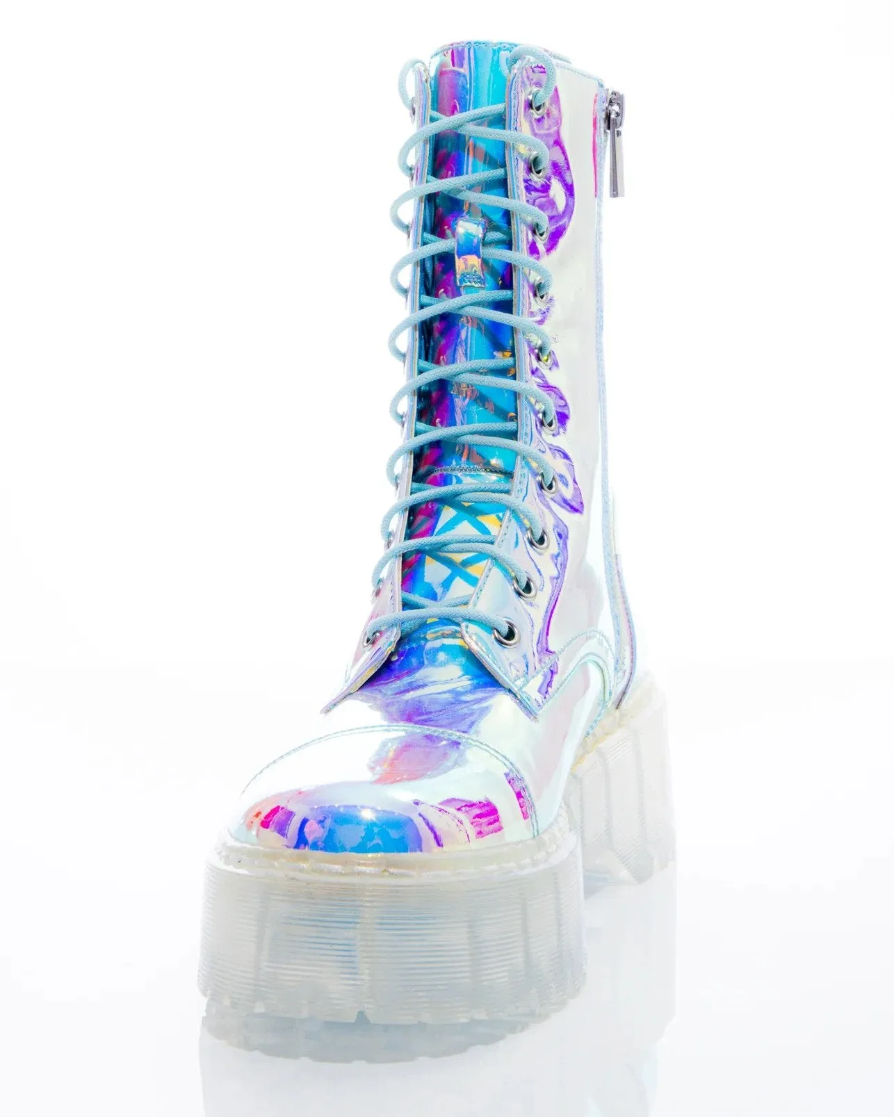 Cloudwalker Holographic Combat Boots