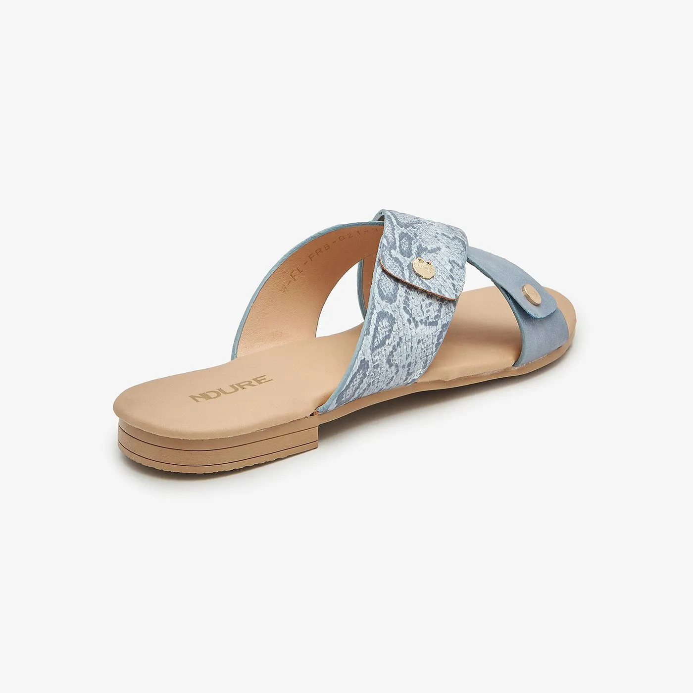 Cross Strap Chappals for Women