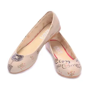 Curly Girl Ballerinas Shoes 1025