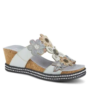 Damour in White Multi Leather by L'Artiste