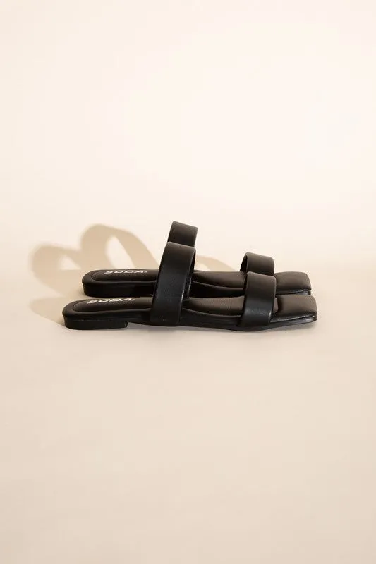 DOUBLE STRAP SLIDES