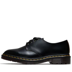 Dr. Martens Smith Leather Dress Shoes - Black Vintage Smooth