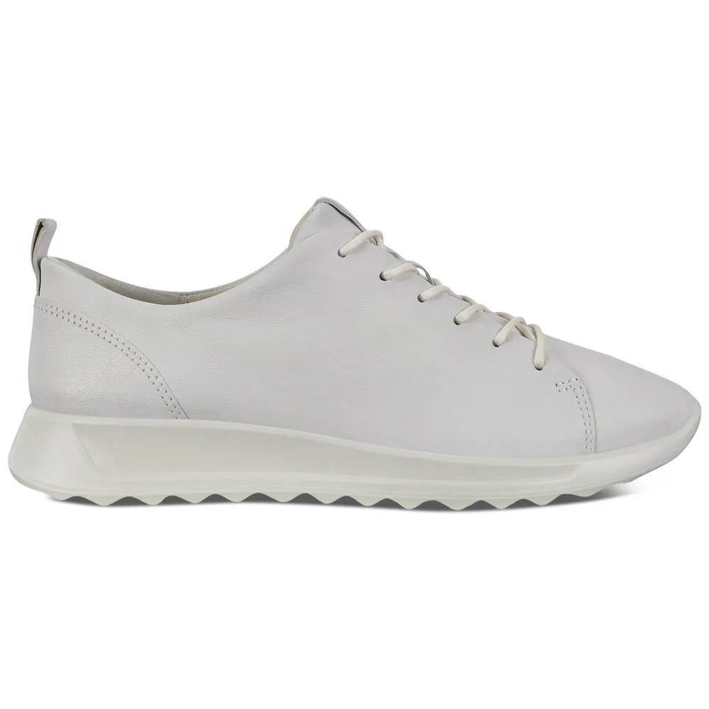 Ecco Flexure Runner White Leather (Women's)