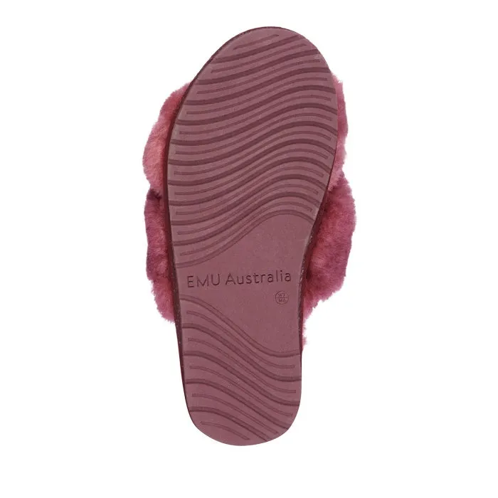 EMU Women's Mayberry Ombre Merlot Slipper