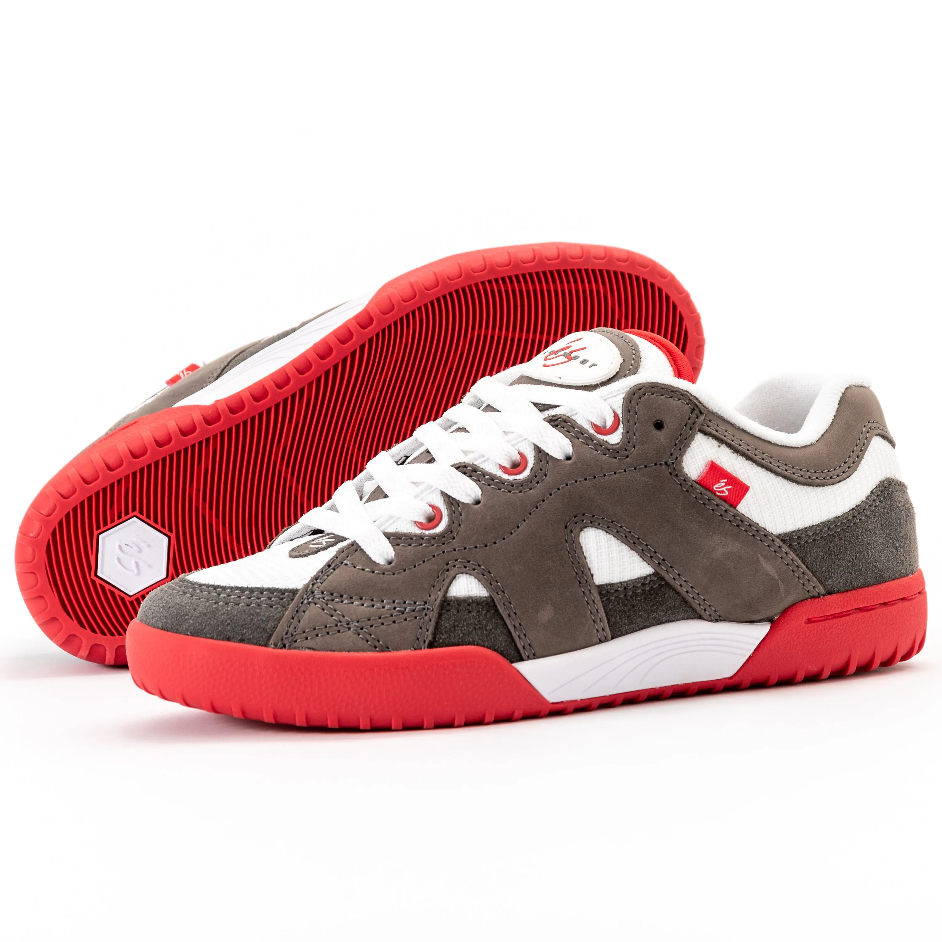 Es - One Nine 7 (Grey/White/Red) *SALE