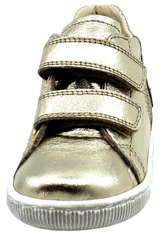 Falcotto Girls KLINGON Shoes, GLITTER PLATINO